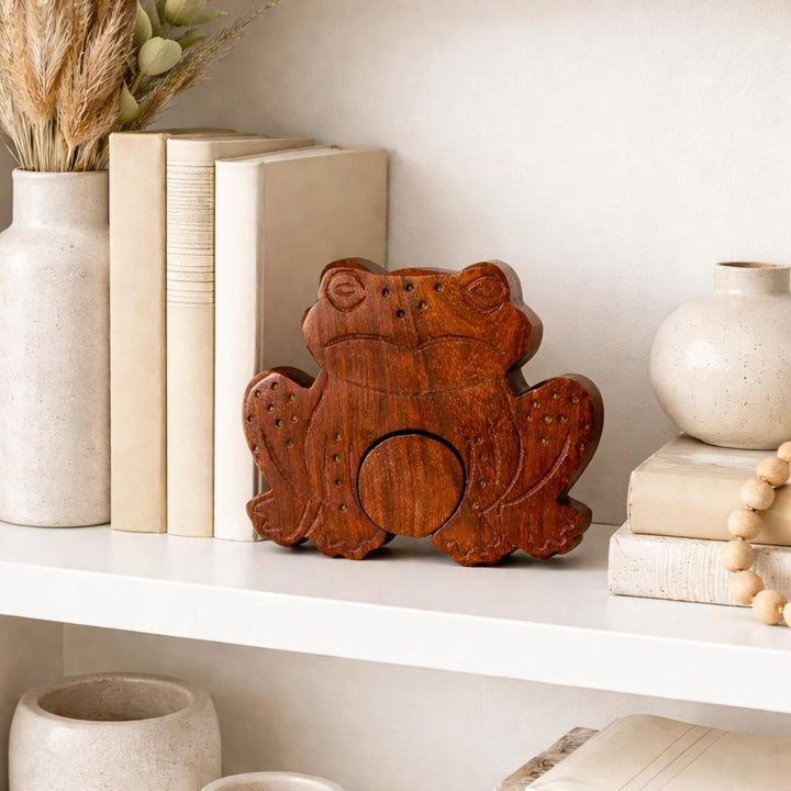 Frog Puzzle Box