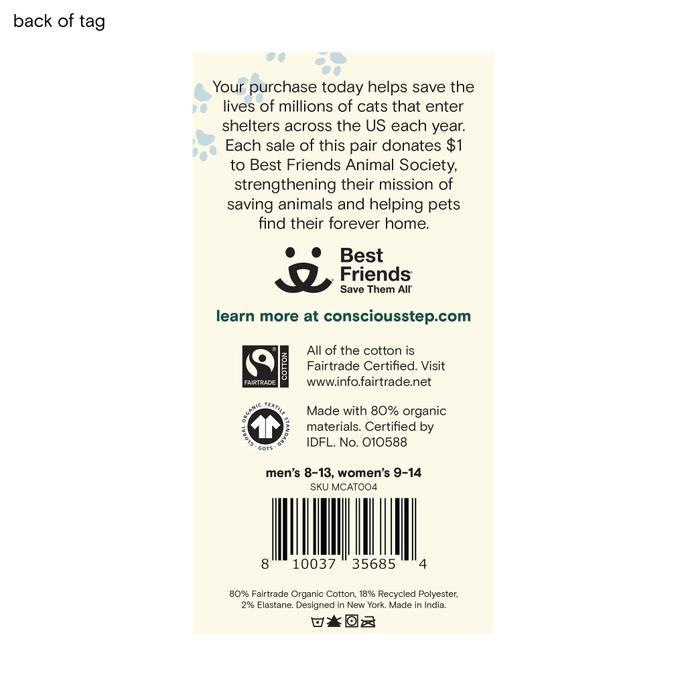 Socks that Save Cats (Teal)