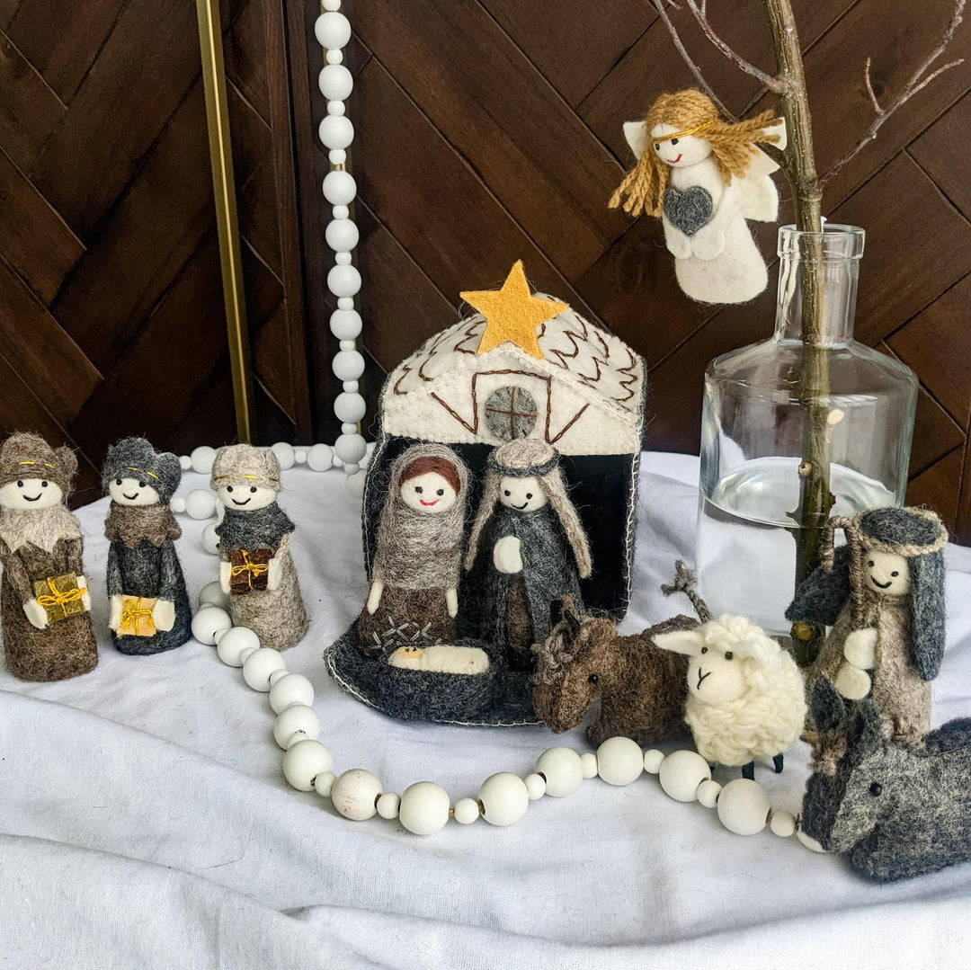 12 Piece Felt Nativity