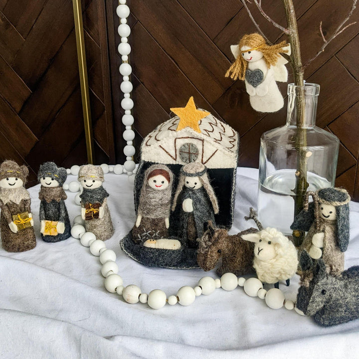 12 Piece Felt Nativity