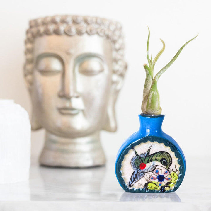Hummingbird Bud Vase