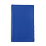 Blue wallet on a white background
