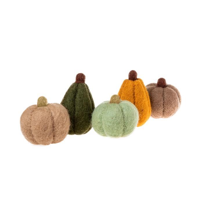 Felt Harvest Gourds