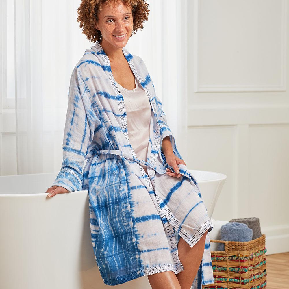 Shanti Shibori Robe