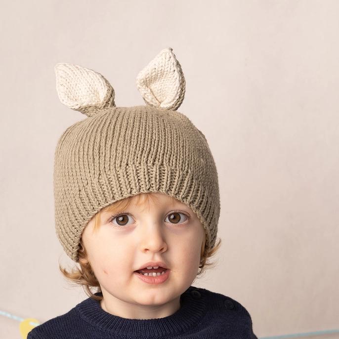Bunny Ears Baby Hat