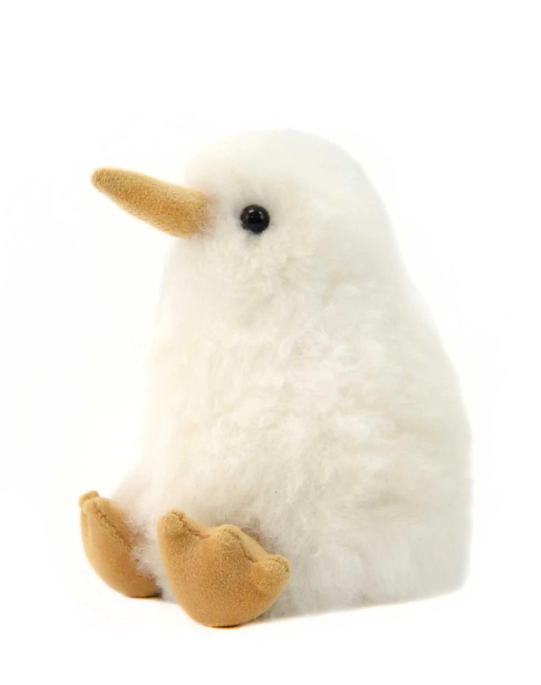 Alpaca kiwi on a white background