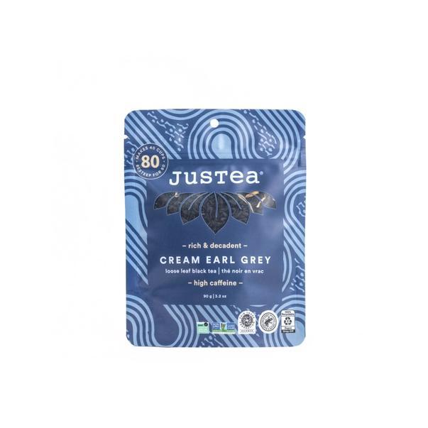 Cream Earl Grey Loose Leaf Tea Pouch