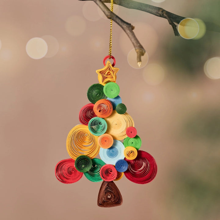 Quilled Tree Ornament