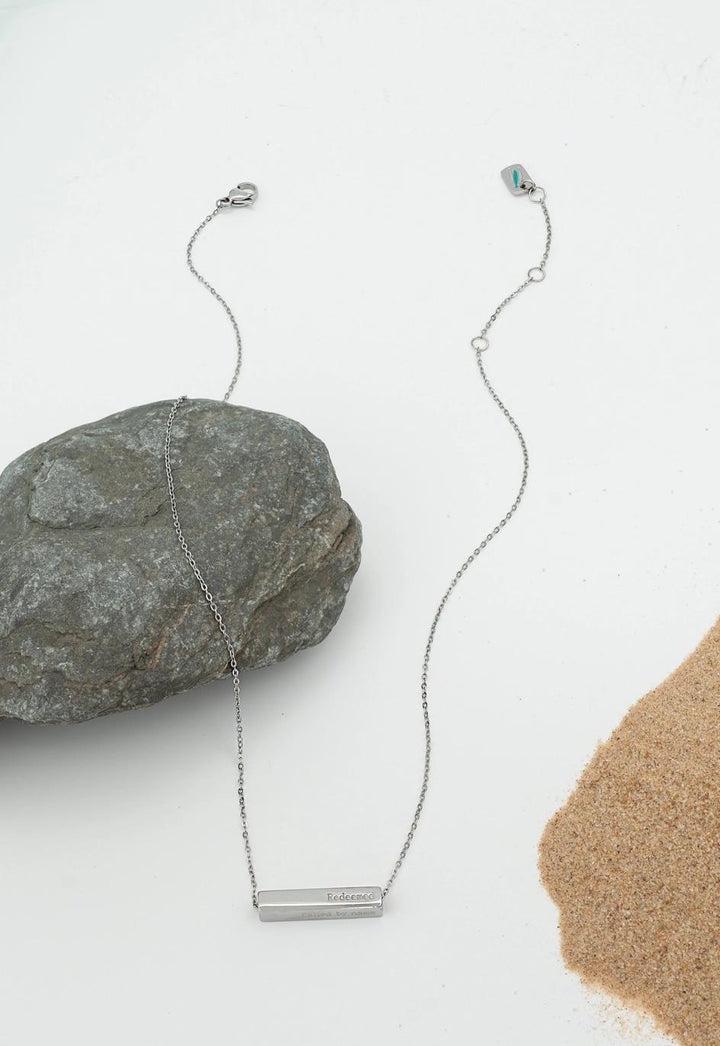 The Chosen Four-Sided Necklace Silver