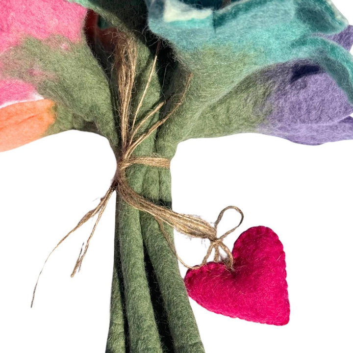 Felt Flower Spring Bouquet