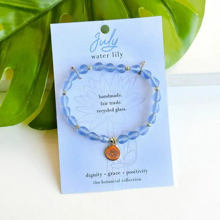Birth Month Flower Bracelet