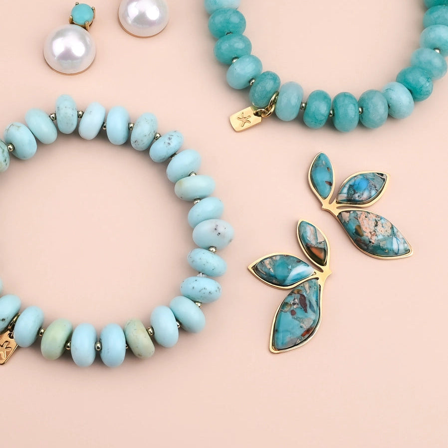 turquoise color jewelry