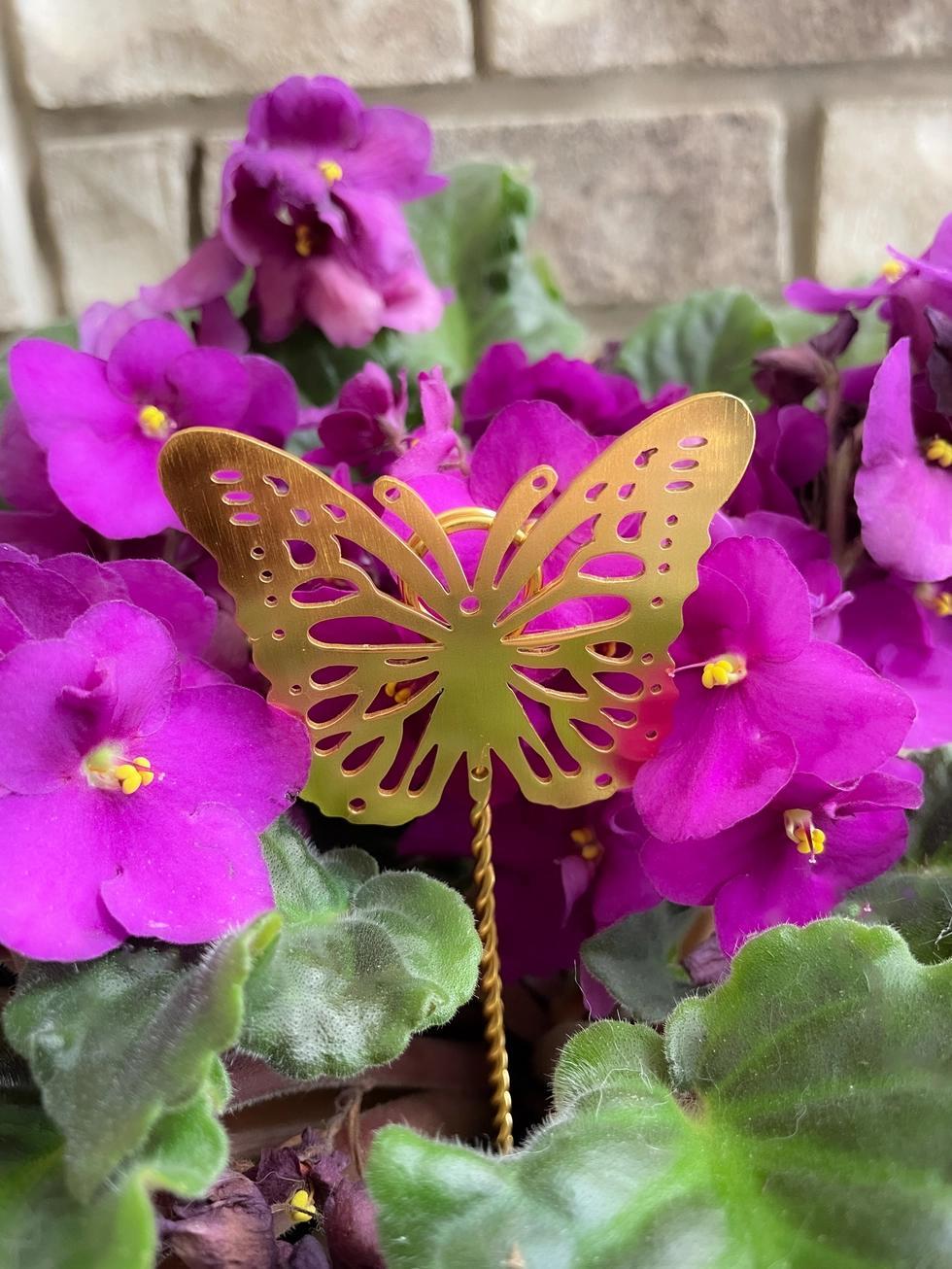 Mini Butterfly Plant Stake