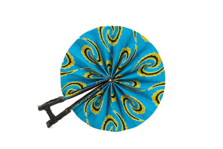 African Fabric Fan