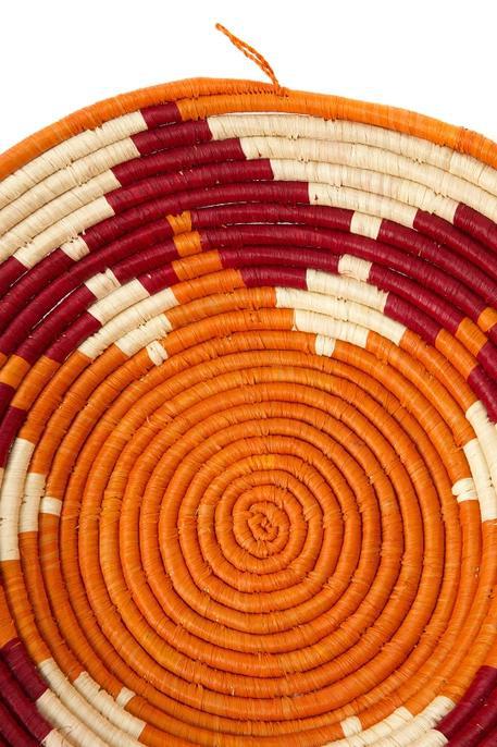 Sweet Potato & Sorghum Raffia Coil Basket