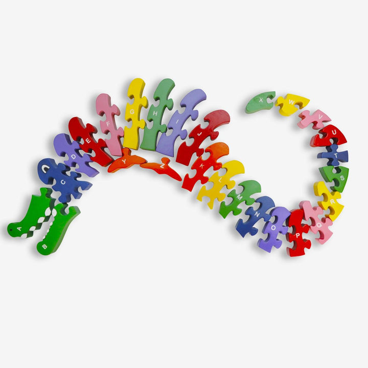 Wooden Puzzle Crocodile
