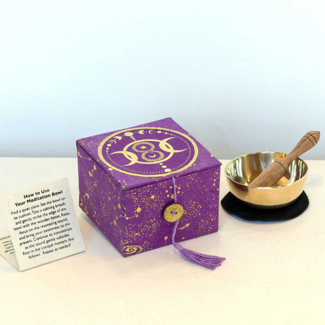 Universe Meditation Bowl with Box