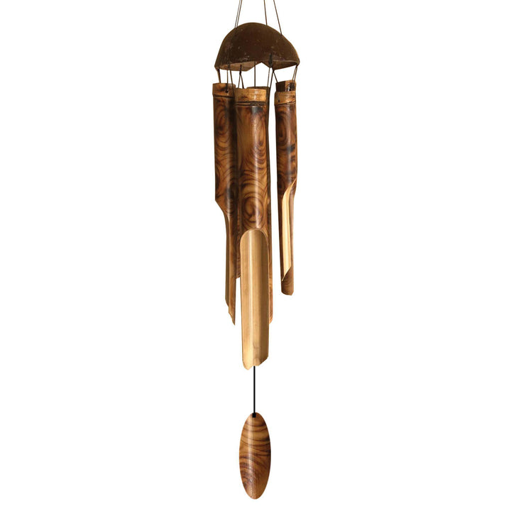 Fire Burnt Bamboo Wind Chime