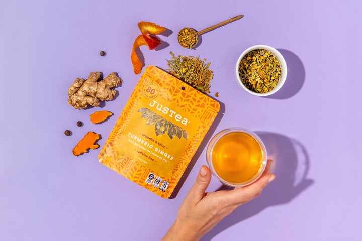 Turmeric Ginger Loose Leaf Tea Pouch