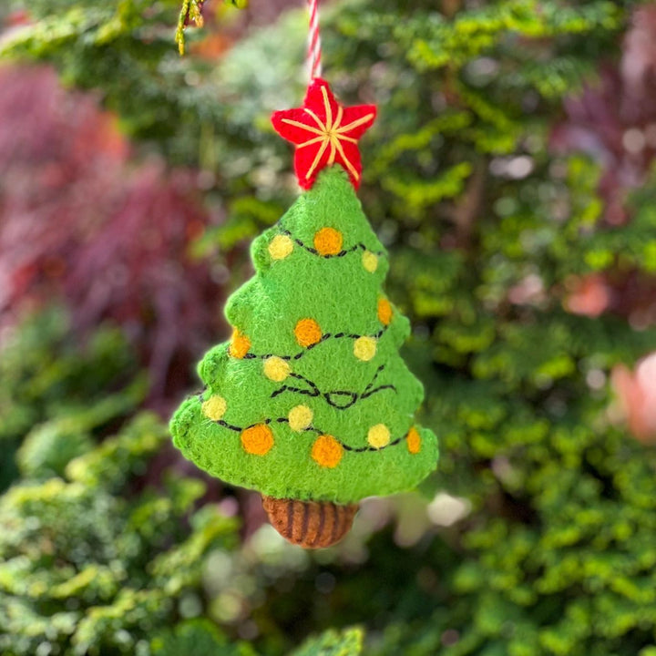 Felt Christmas Tree Ornament