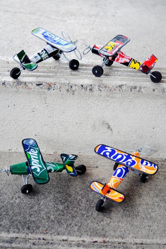 Pop Can Single Prop Airplane