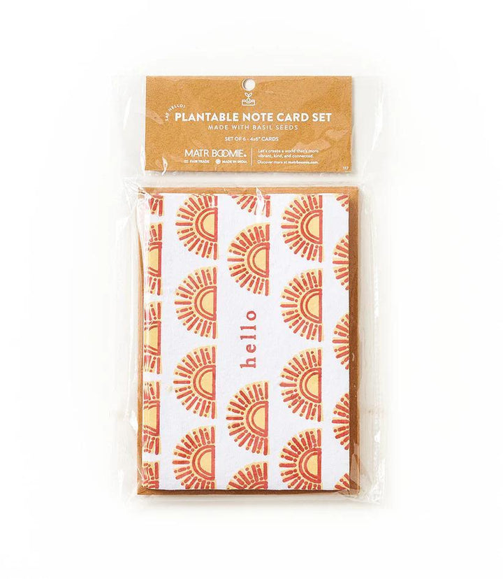 Sunshine Seed Paper Note Cards