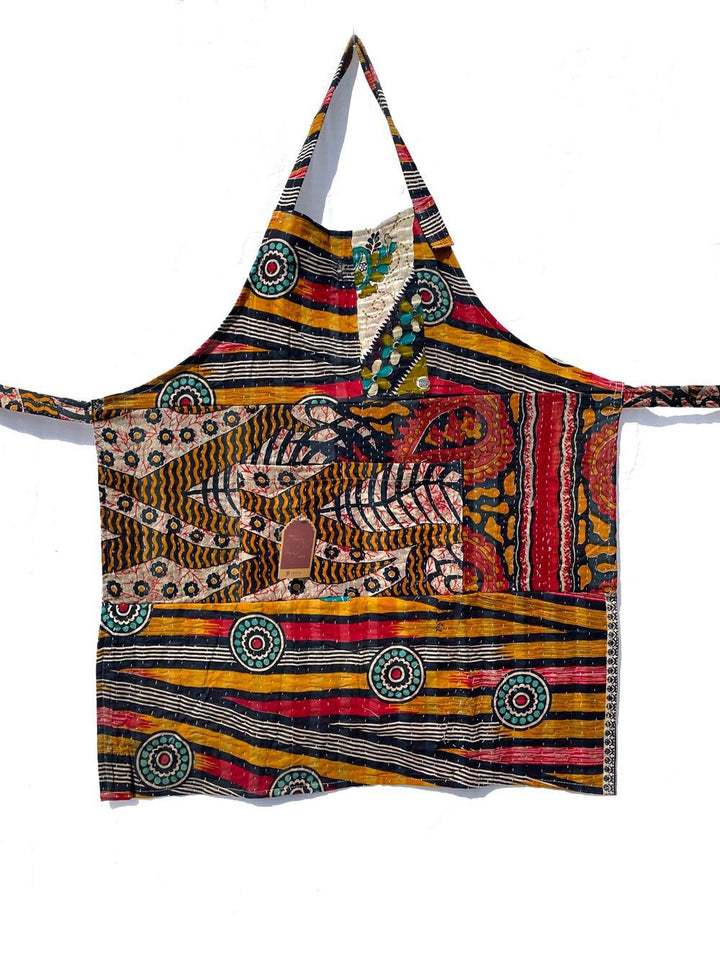 Upcycled Kantha Apron