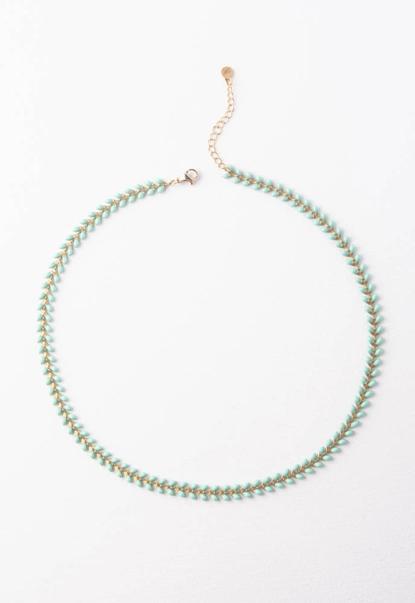 Seeds of Hope Necklace in Sea Foam