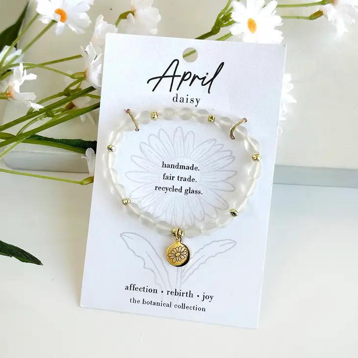 Birth Month Flower Bracelet