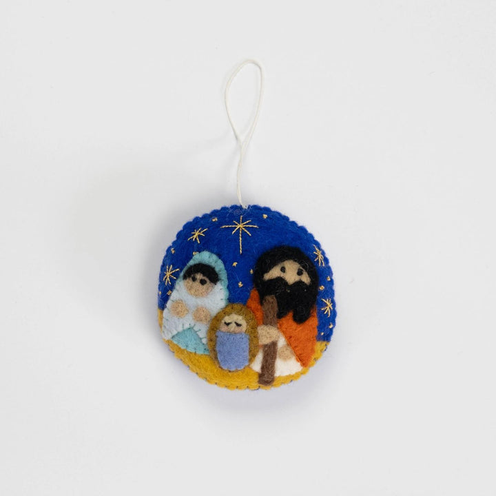 Felt Nativity Ornament