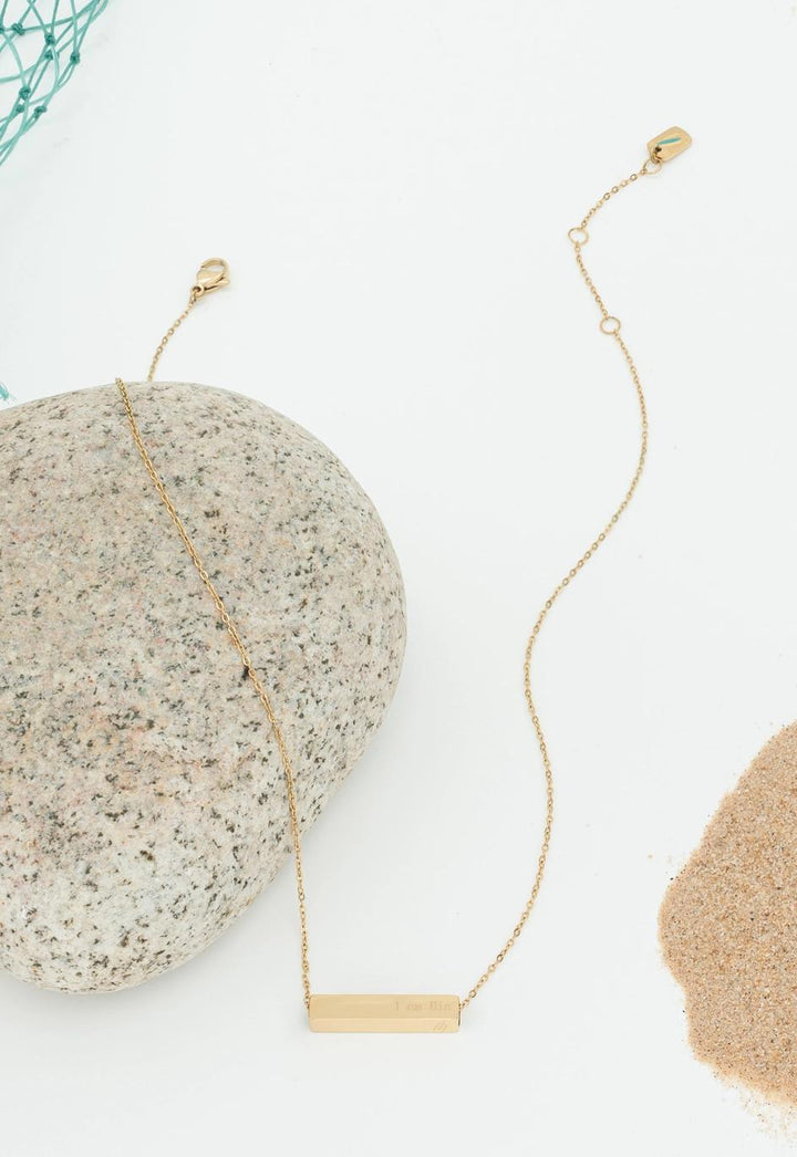 The Chosen Four-Sided Necklace Gold