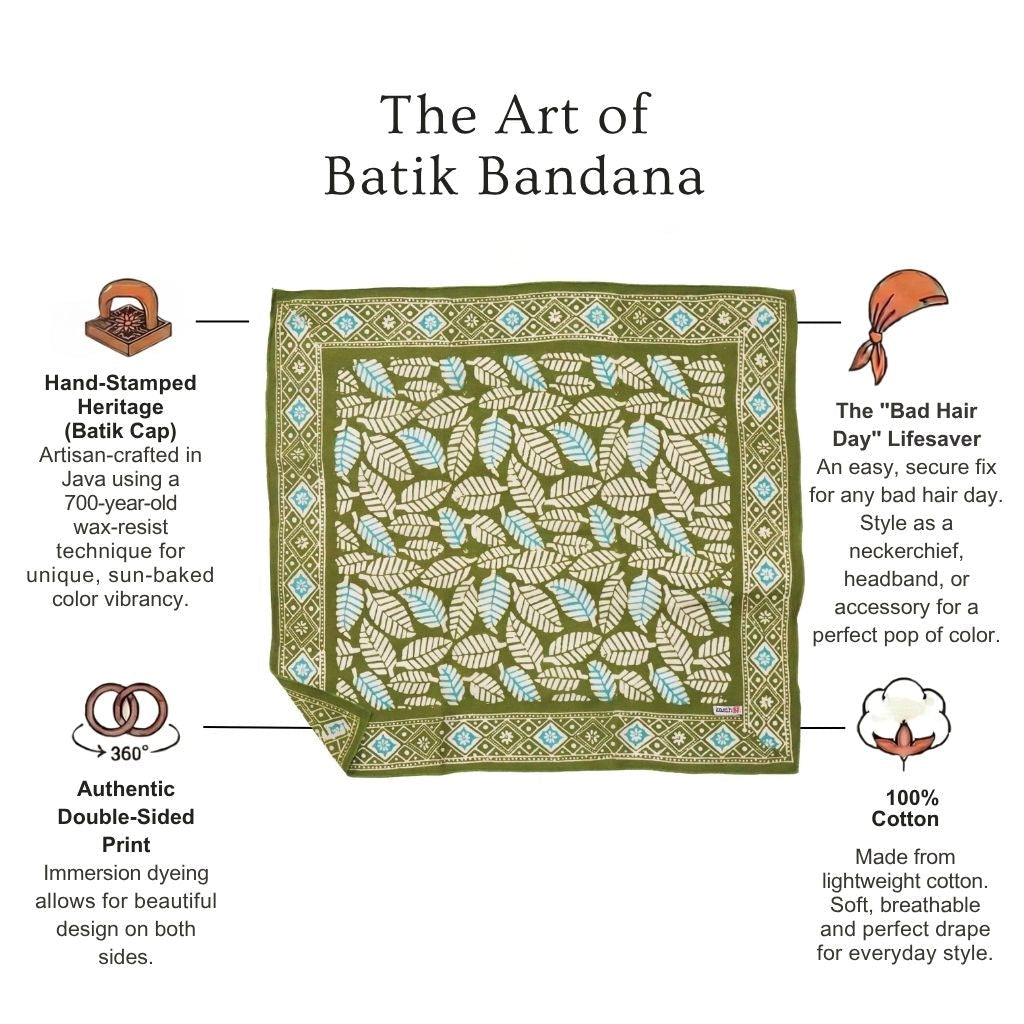 the art of batik bandanas