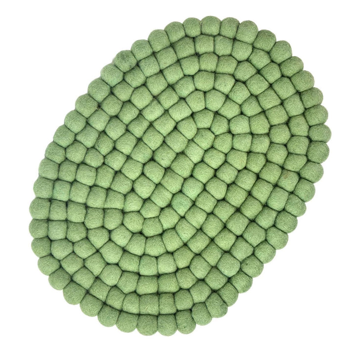 Felt Casserole Trivet in Sage