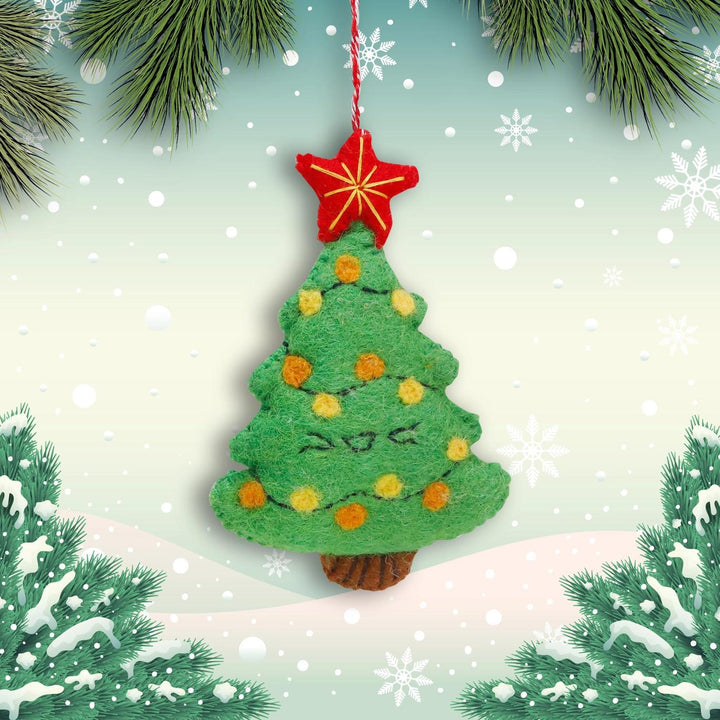 Felt Christmas Tree Ornament