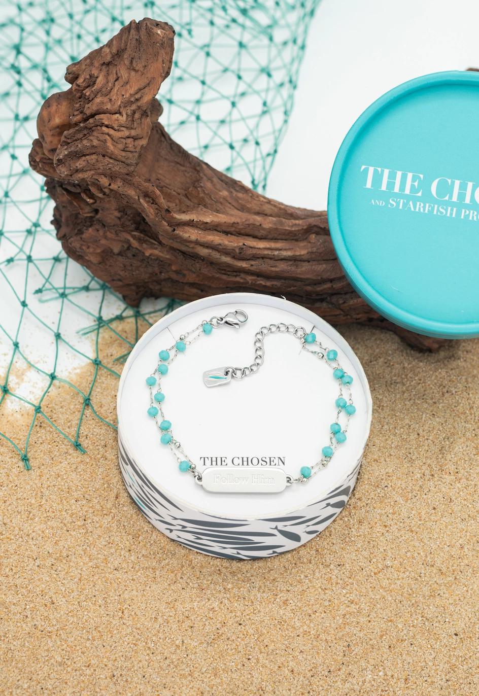 Follow Him Bracelet Silver