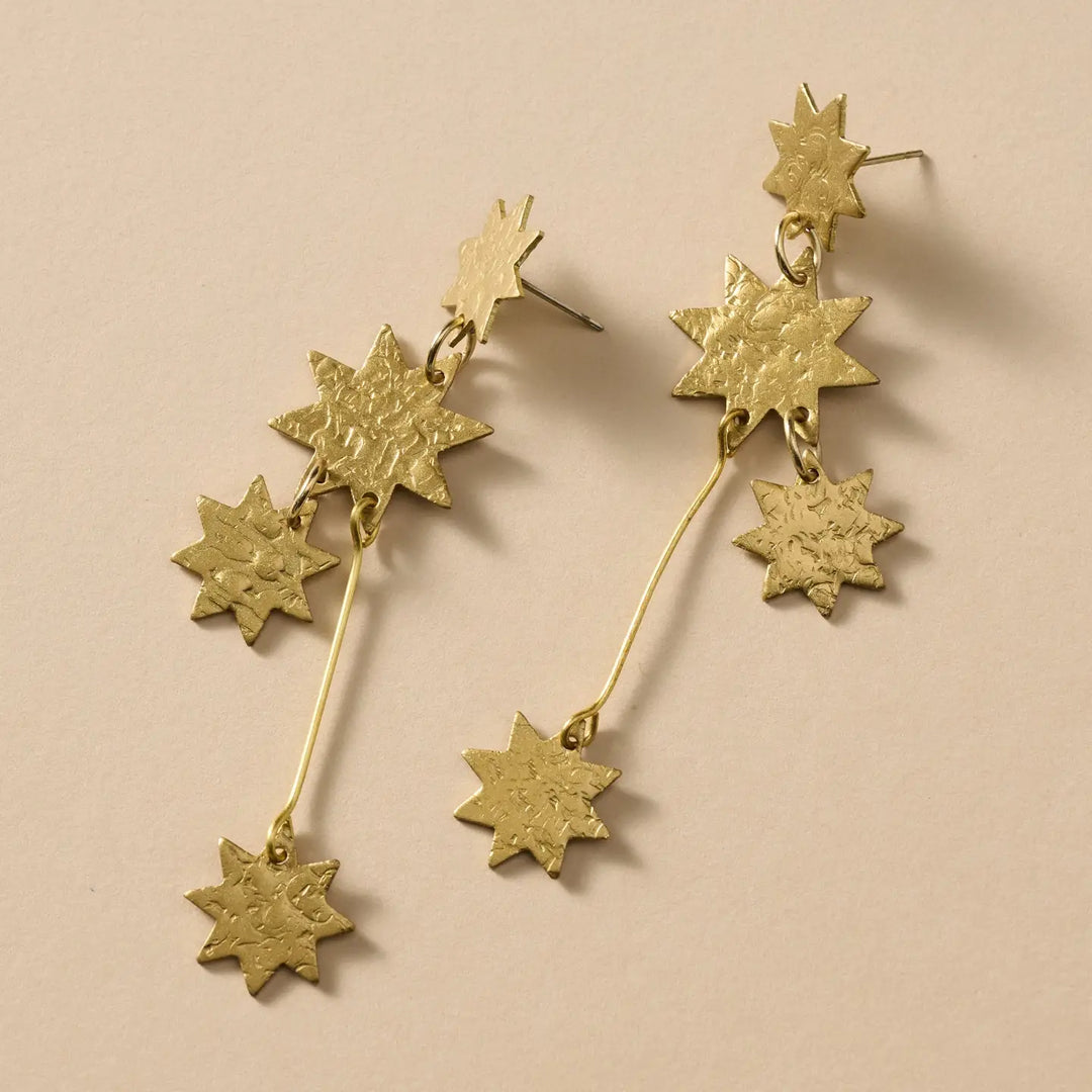 Star Shower Post Earrings