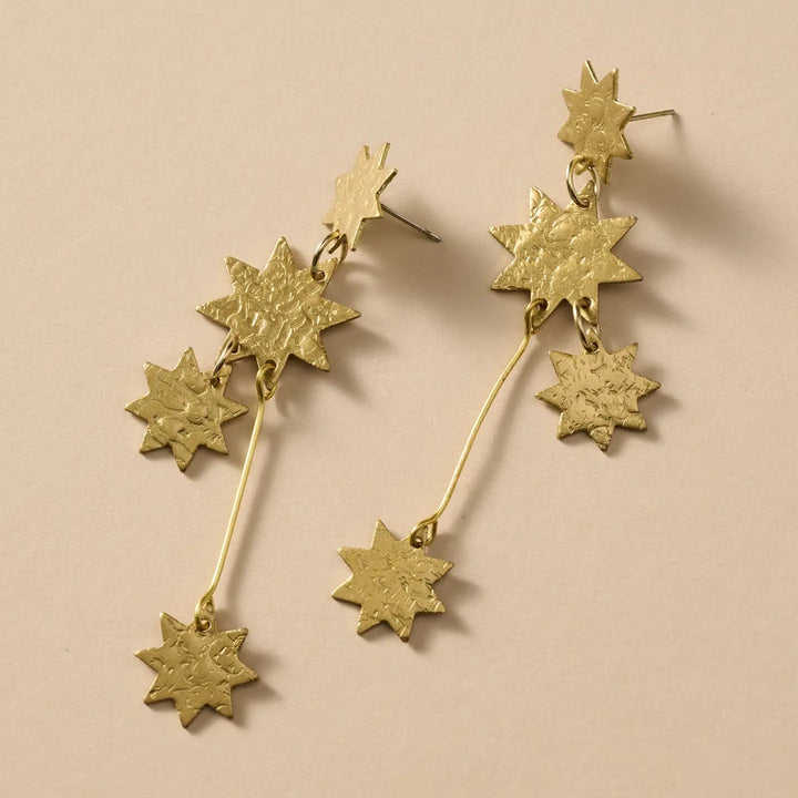 Star Shower Post Earrings