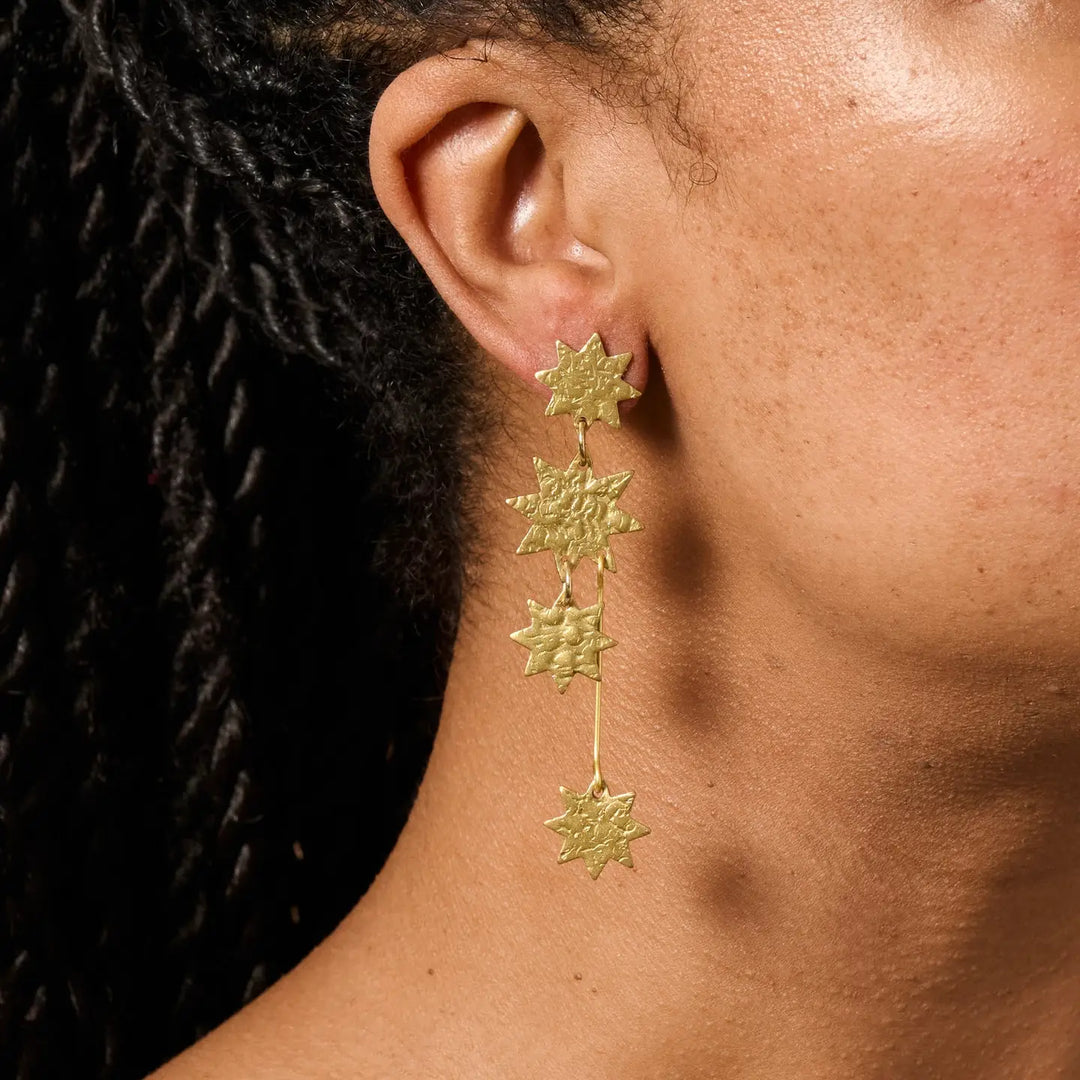 Star Shower Post Earrings