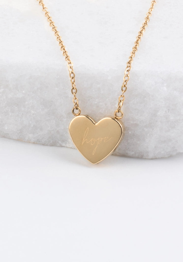Give Hope Necklace Mint