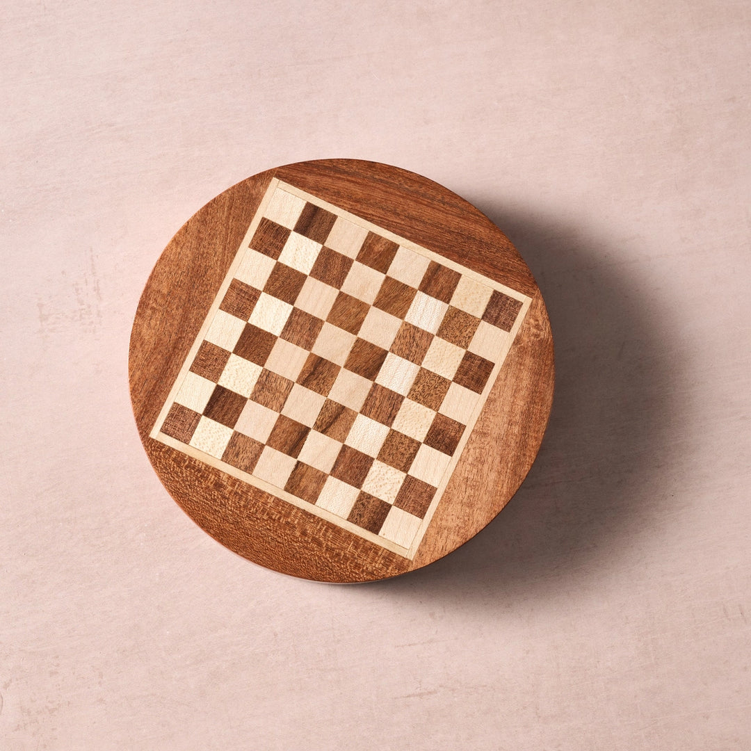 Magnetic Checkers Set