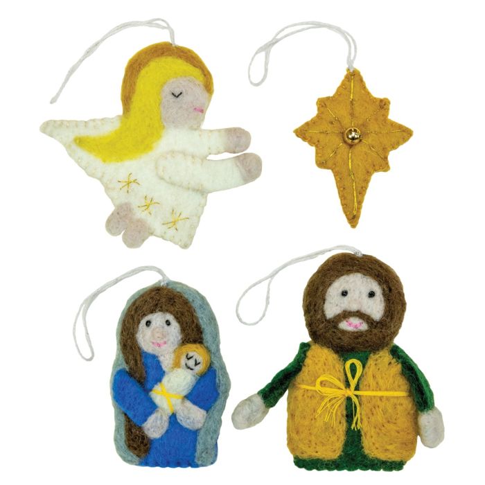Nativity Ornament Set