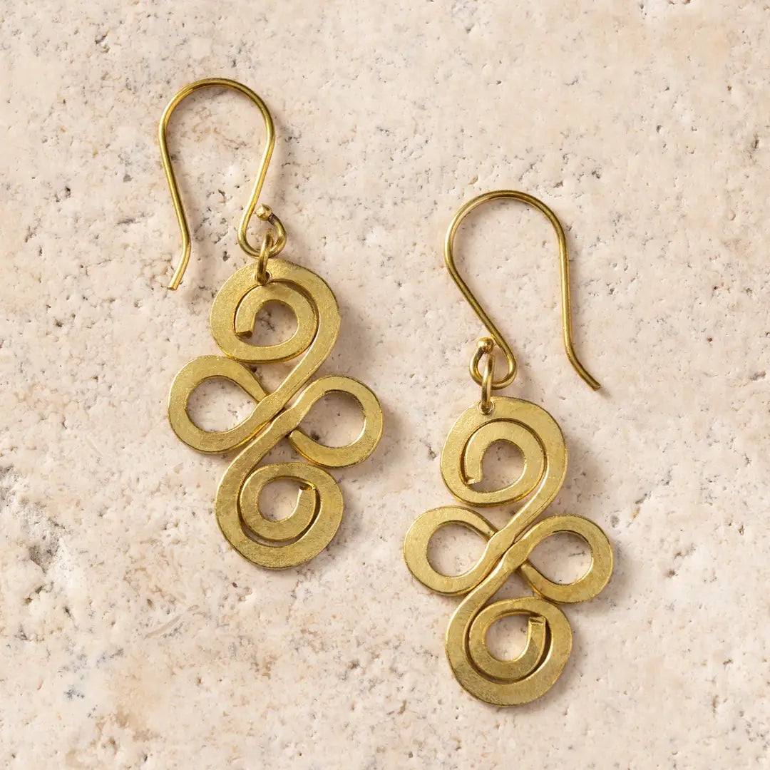 Infinity Swirl Earrings