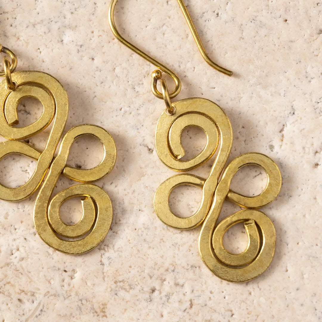 Infinity Swirl Earrings