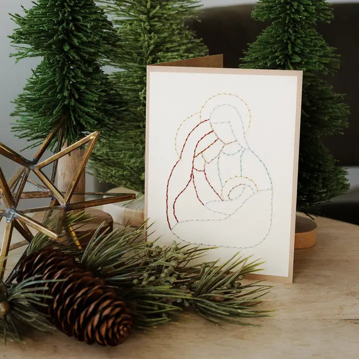 Peaceful Nativity Card