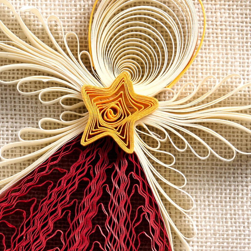 Quilled Angel Ornament