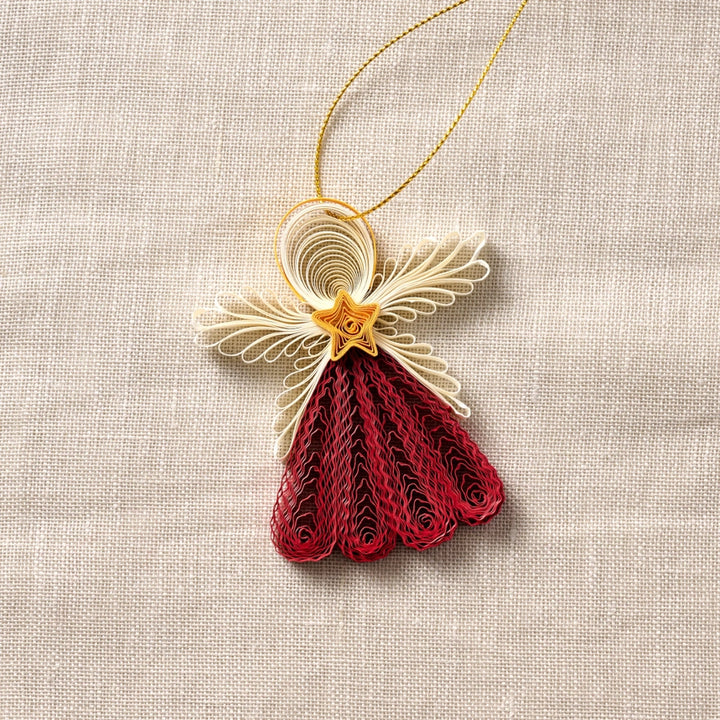 Quilled Angel Ornament