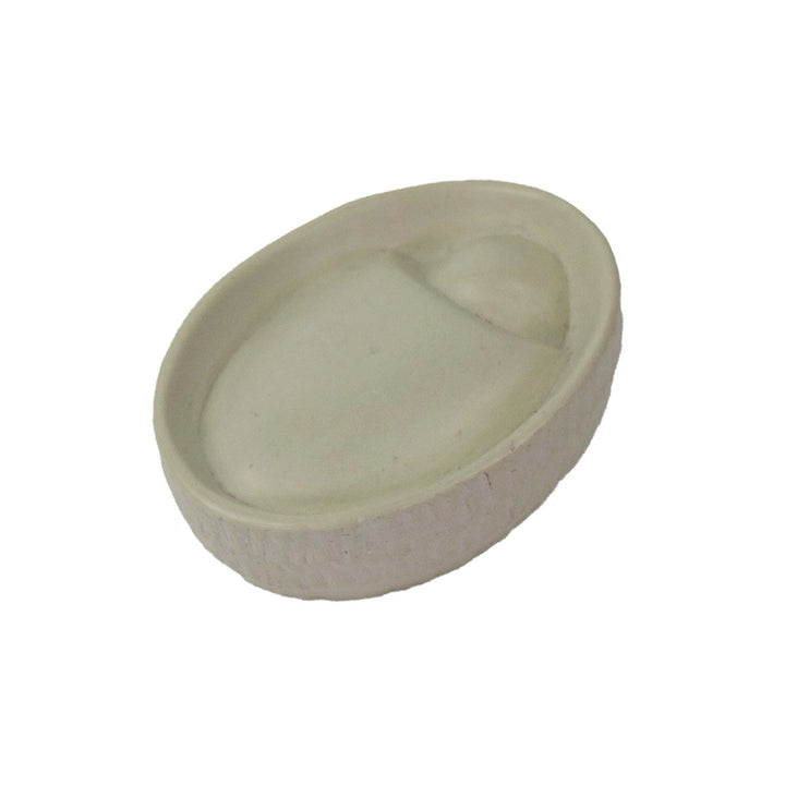 An oval-baby Jesus shown on a plain white background.