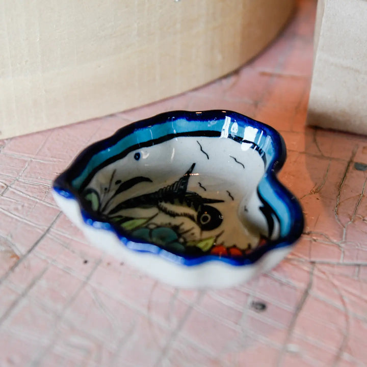 Wild Bird Heart Trinket Dish