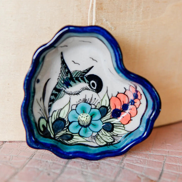 Wild Bird Heart Trinket Dish
