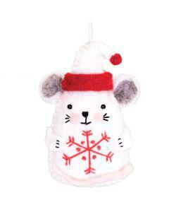 Snowflake Mouse Ornament